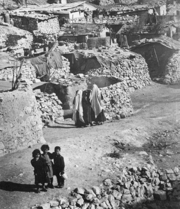 Mieh Mieh Camp, near Sidon, Lebanon, 1952